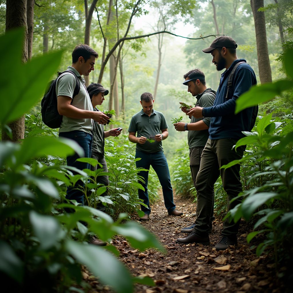 Tropical ecosystem conservation efforts